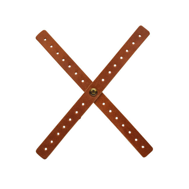 Trip Machine, Headlight X. Vintage tan perforated