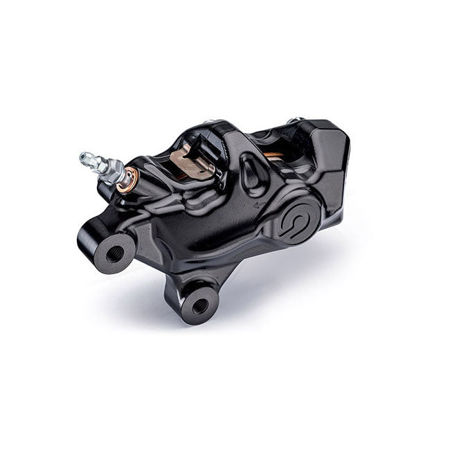 Brembo, 484 custom bolt-on caliper. Right front. Black