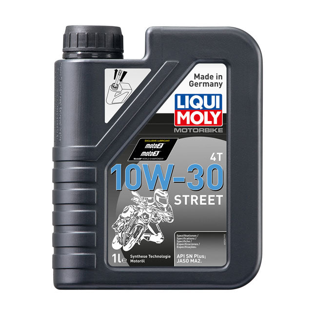 Liqui Moly, 4T 10W-30 Street oil. 1 liter