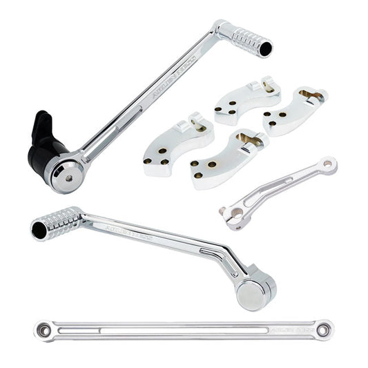 Arlen Ness, +3" extended foot control kit