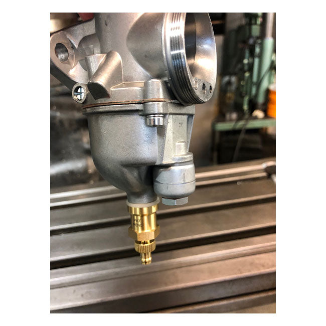 Fast Eddy Co Float bowl drain plug, Amal carb