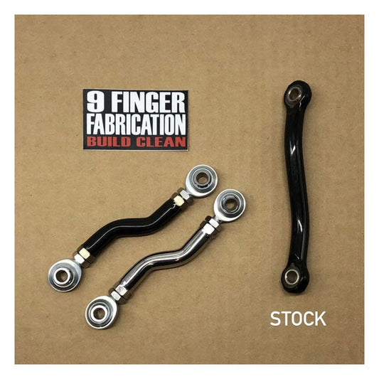 9Finger Fabrication, mid-control brake linkage