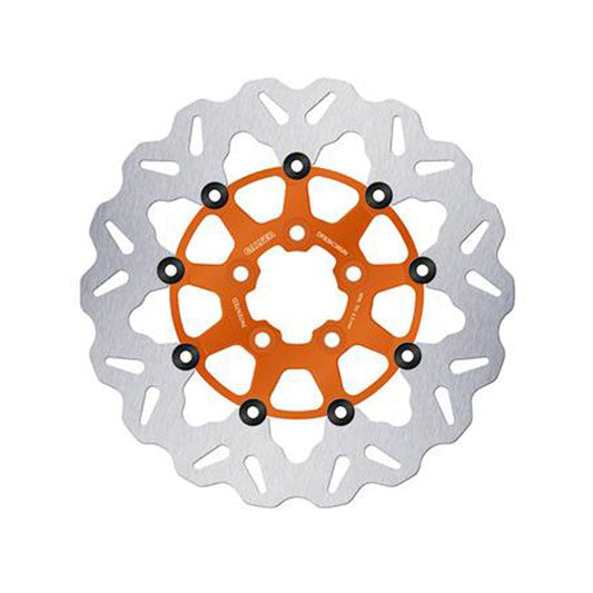 Galfer brake rotor Wave Floating Orange 300x5mm