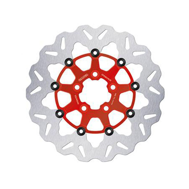 Galfer brake rotor Wave Floating Red 300x5mm
