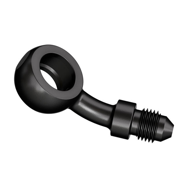 Goodridge Banjo fitting black 20 degrees 12mm