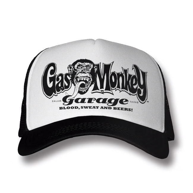 GMG Logo trucker cap white/black