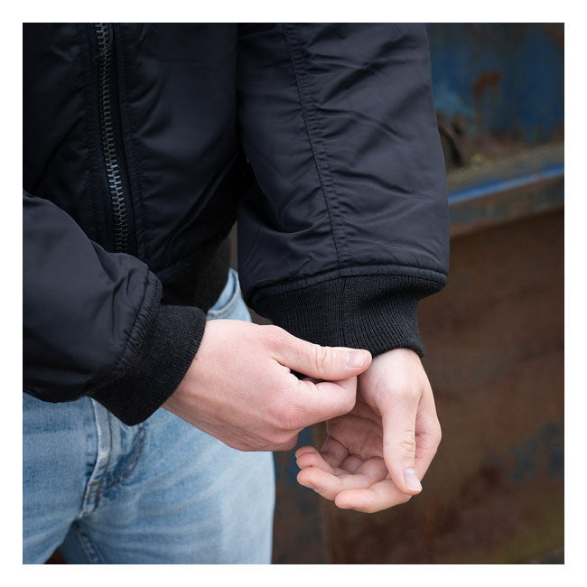 MA-1 Bomber hooded flight jacket