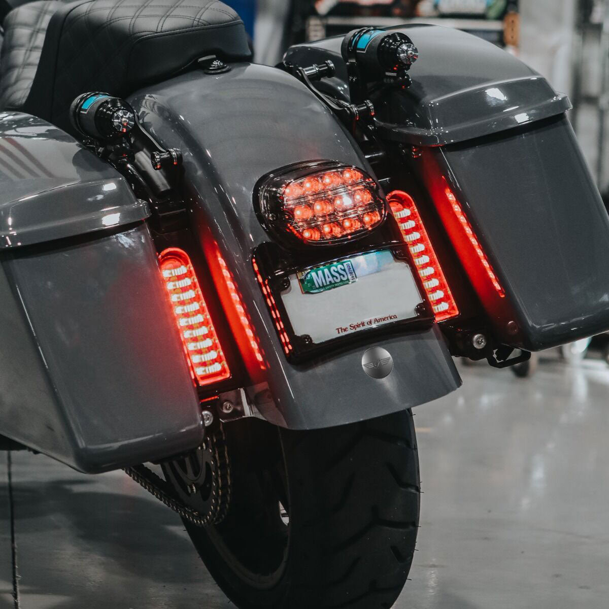Harley-Davidson Stainless-Steel Back Fender Cover - image 4