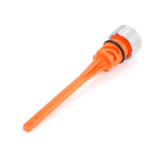 Custom Magnetic Dipstick for Harley-Davidson M8 Softail (2018-2026) - Knurled Silver - Full Color - image 2