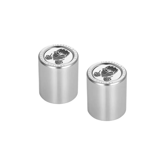 Harley-Davidson Stainless-Steel Masked Skull Docking Hardware - image 2