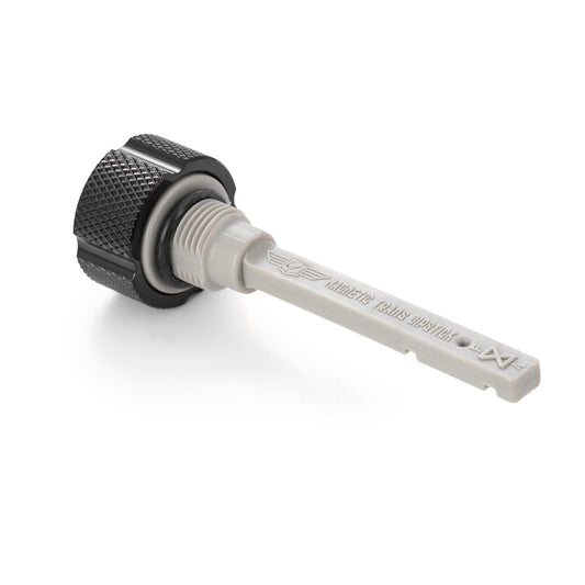 Custom Magnetic Transmission Dipstick for Harley-Davidson M8 (2017-2026) - Knurled Black - Full Color - image 2