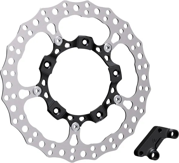 Arlen Ness Jagged Full Floating Rotor 14" - Touring