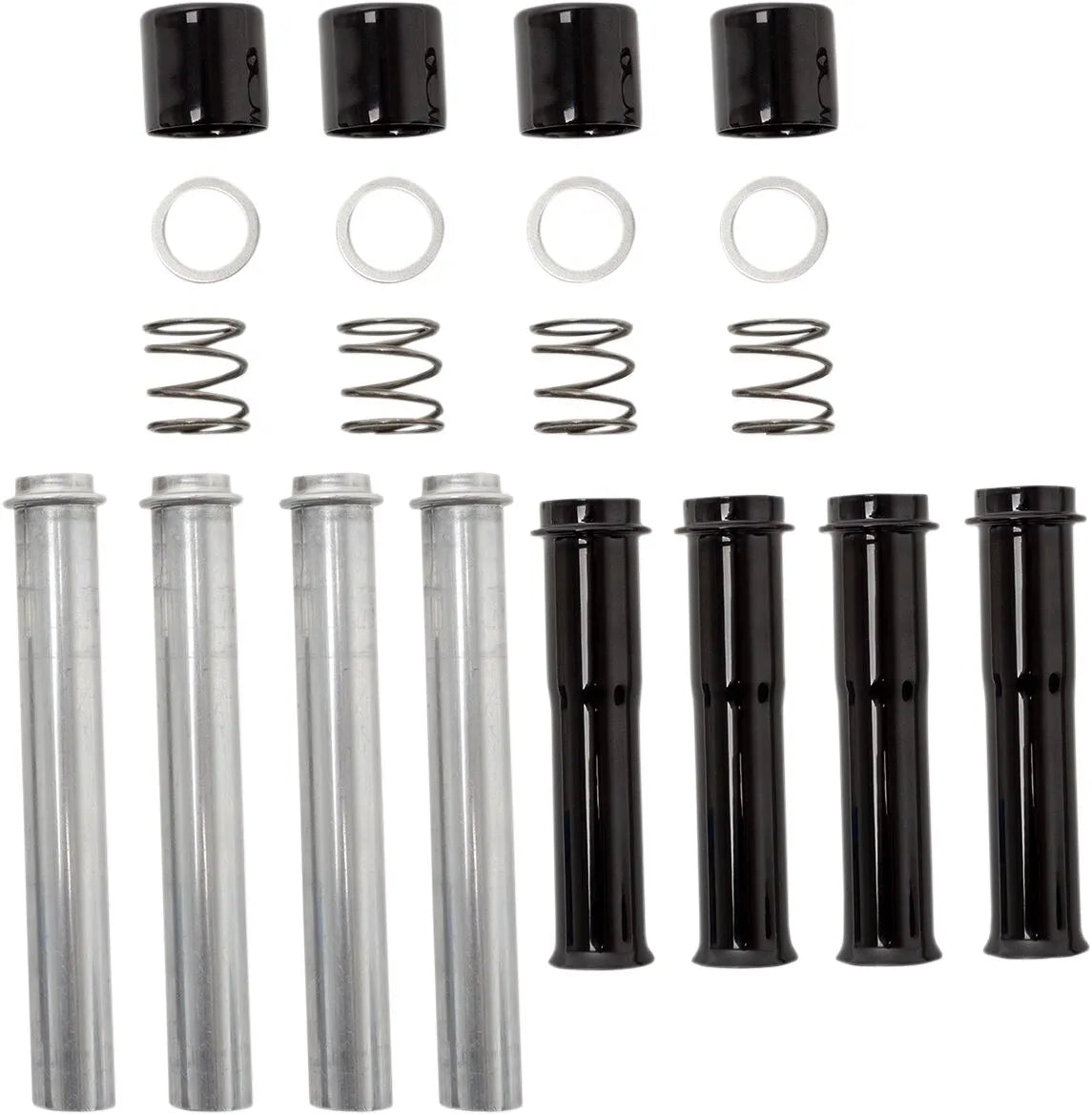 S&S Push Rod Tube Covers Black - M8
