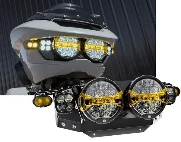 Denali Full Deck Destroyer Headlight Kit - Touring 2024+