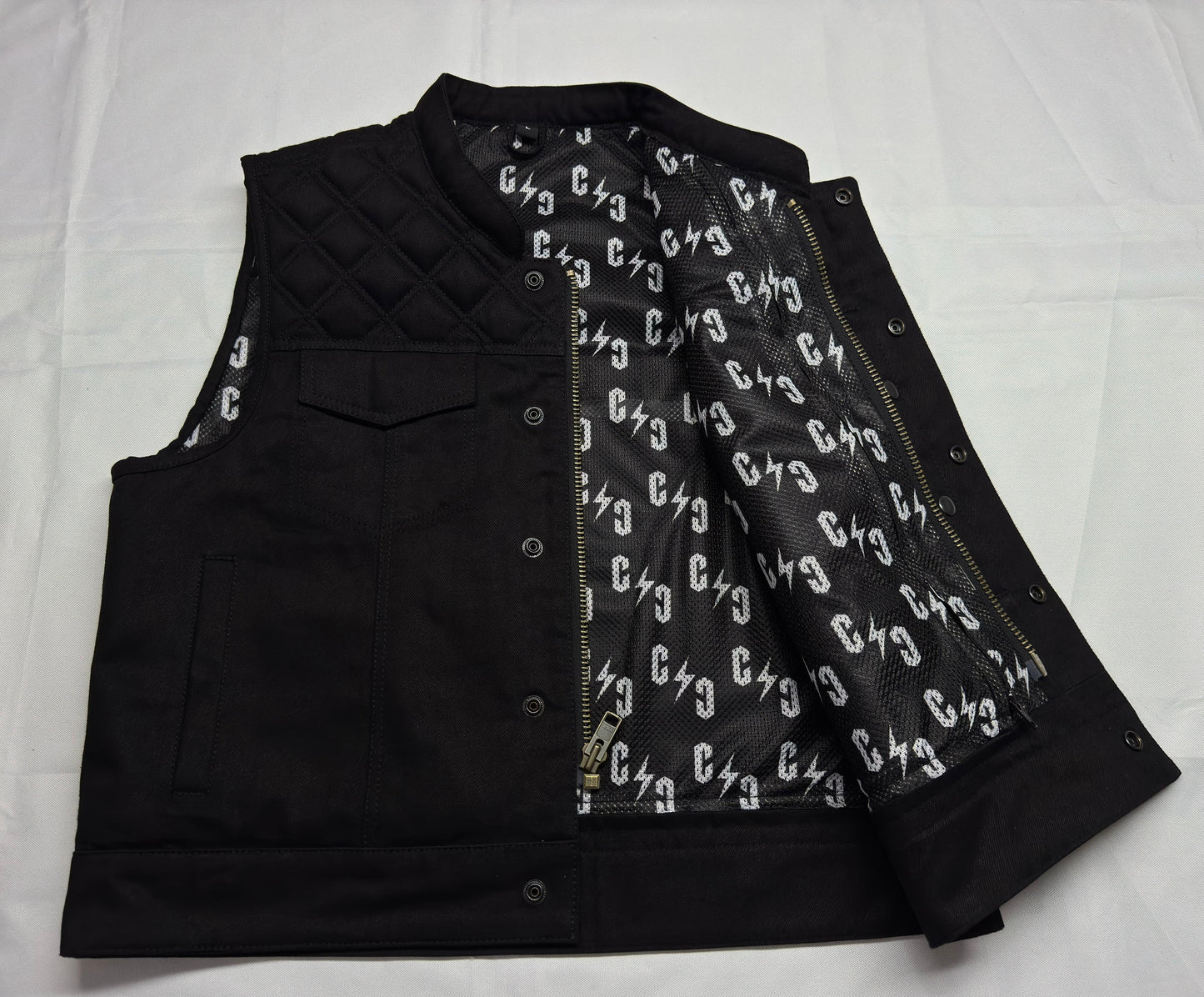 CSD Club Cut Denim Vest