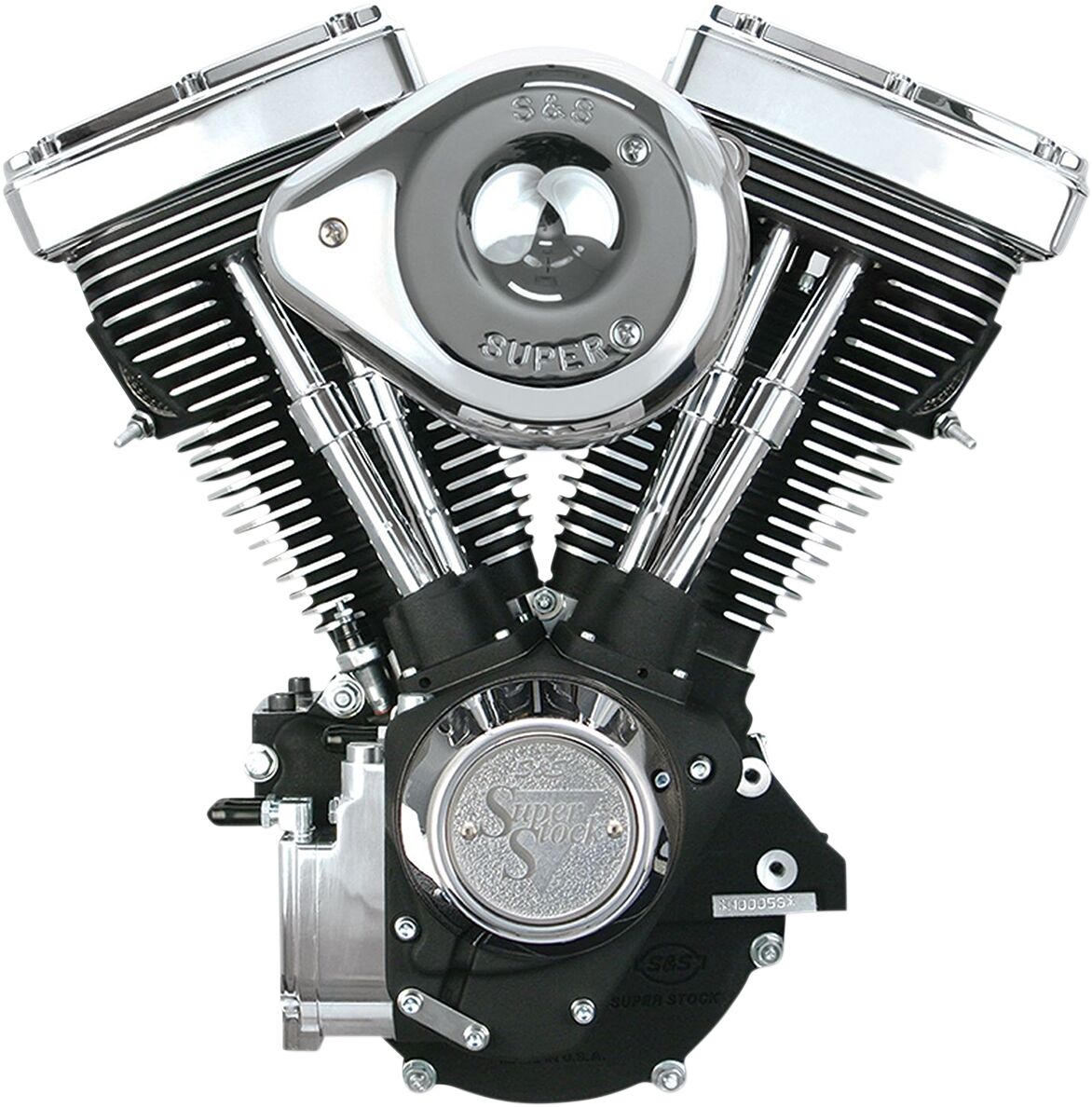 ENGINE COMP V80 BLK/CHR