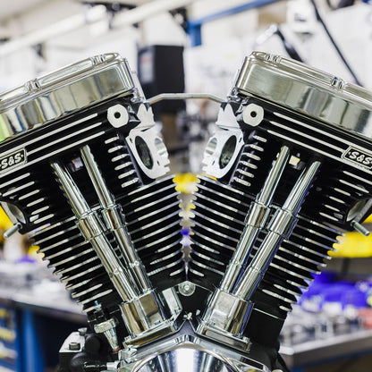 ENGINE V124 BLK/WB LB