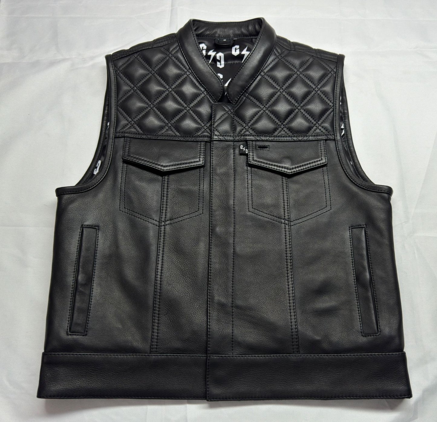 CSD Club Cut Leather Vest