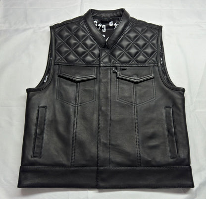CSD Club Cut Leather Vest