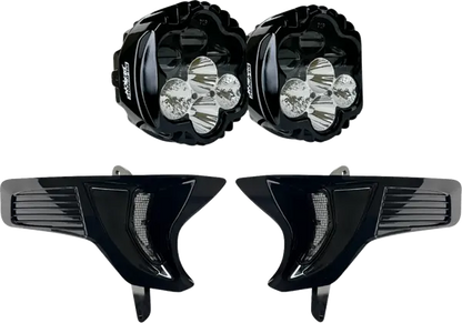 Custom Dynamics Shark Demon LED Twin Headlight Kit for New Gen Road Glide