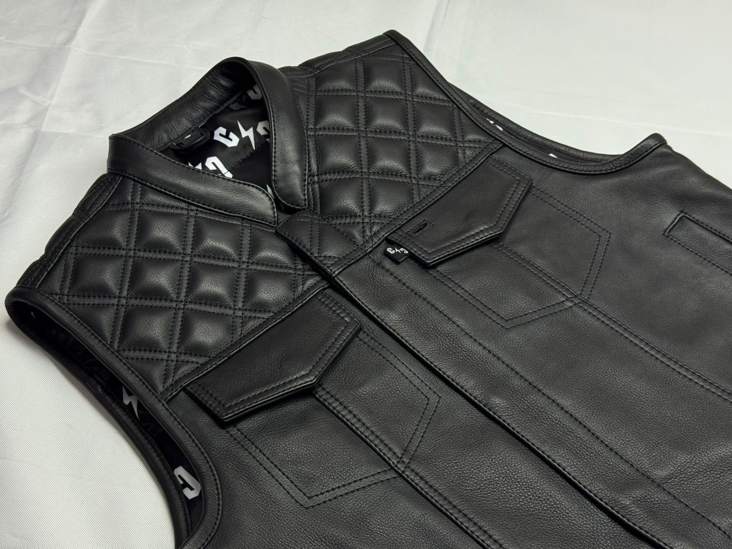 CSD Club Cut Leather Vest