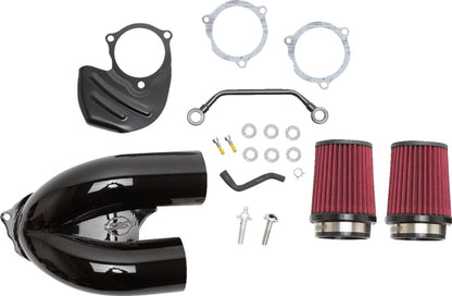 AIRCLEANER T/I 17+ M8 BK
