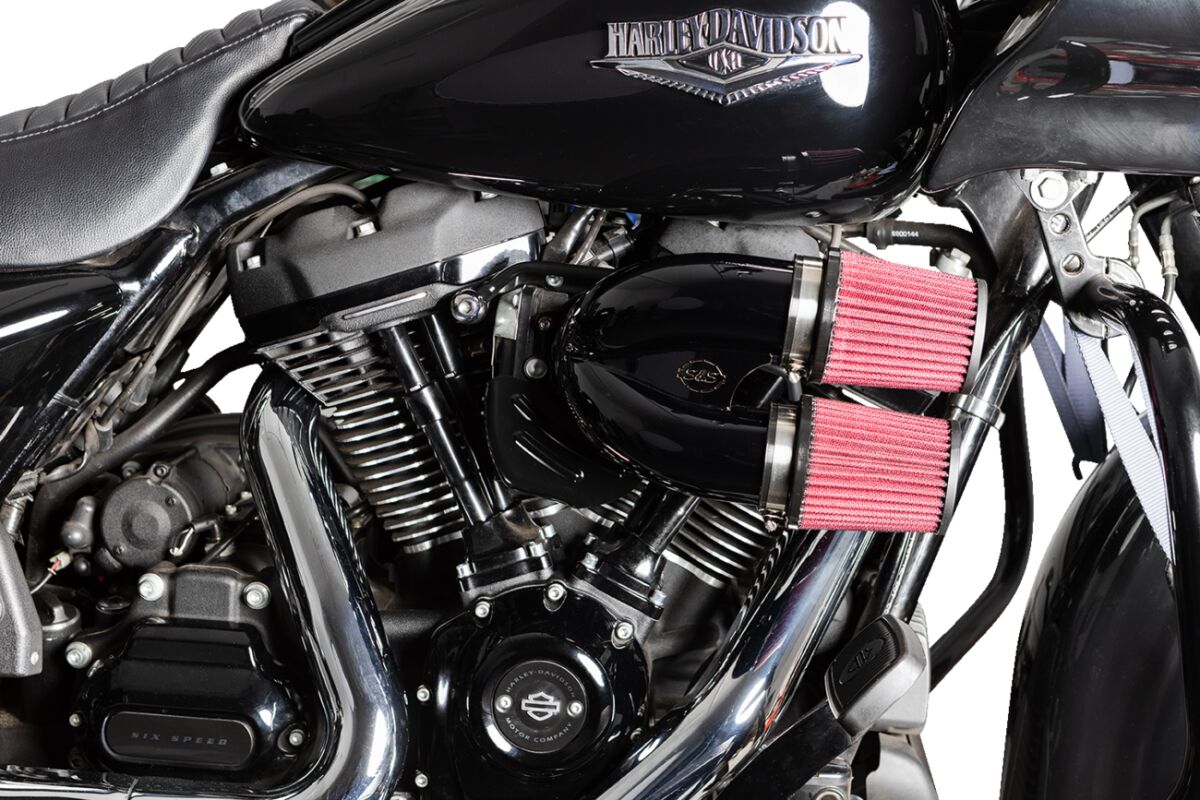 AIRCLEANER T/I 17+ M8 BK