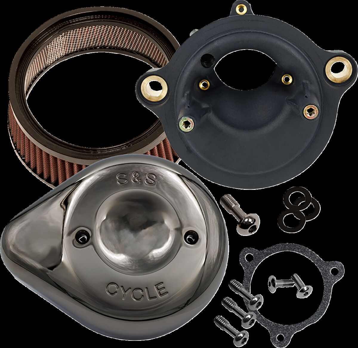 Air Cleaner Kit w/Cover Stealt