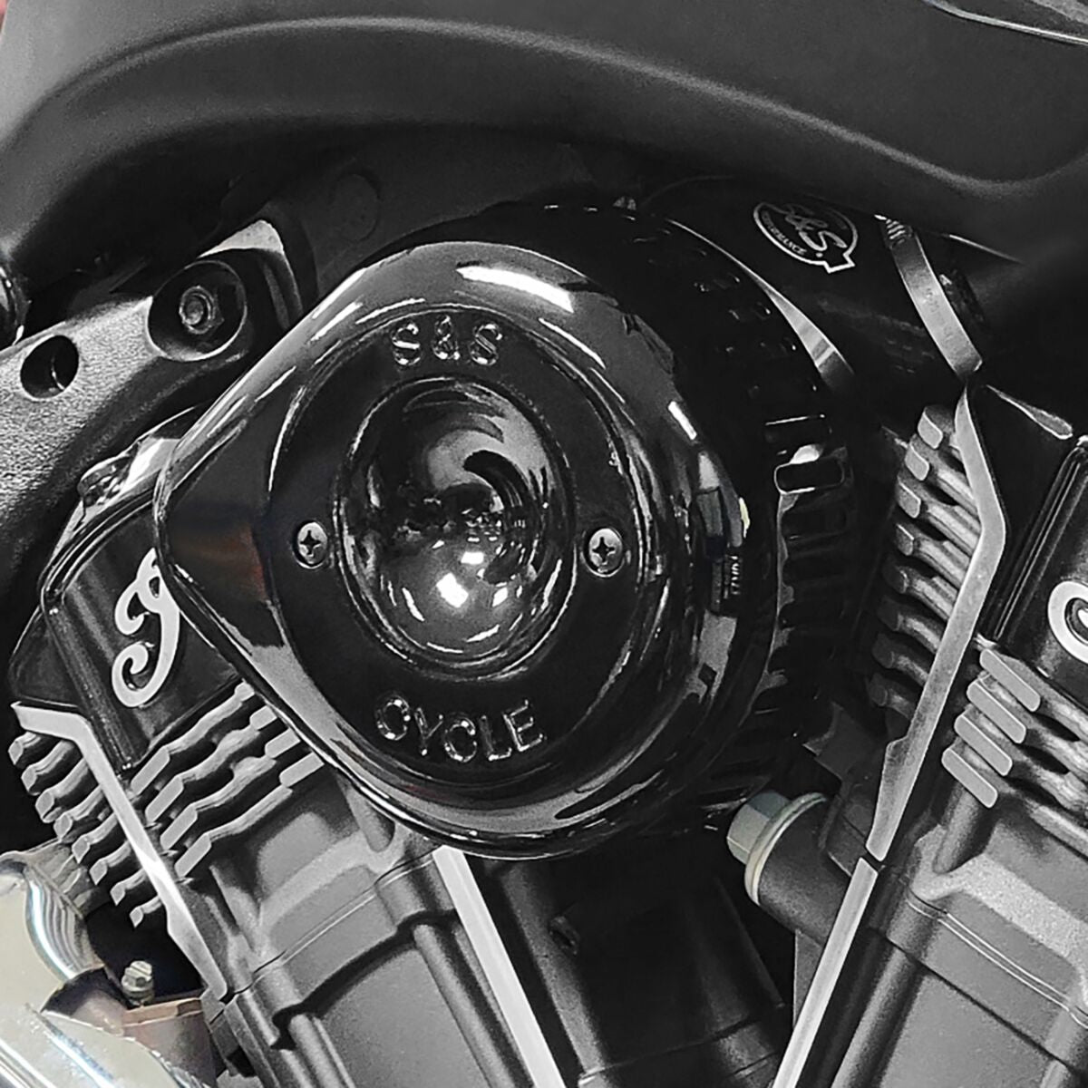 Air Cleaner Stealth Black Tear