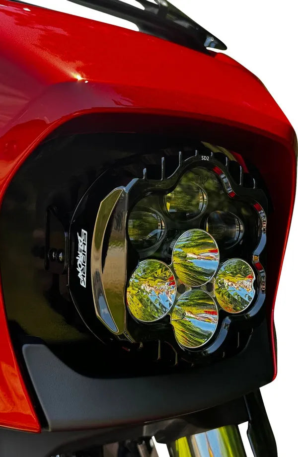 Custom Dynamics Shark Demon LED Headlight Kit for New Gen Street Glide