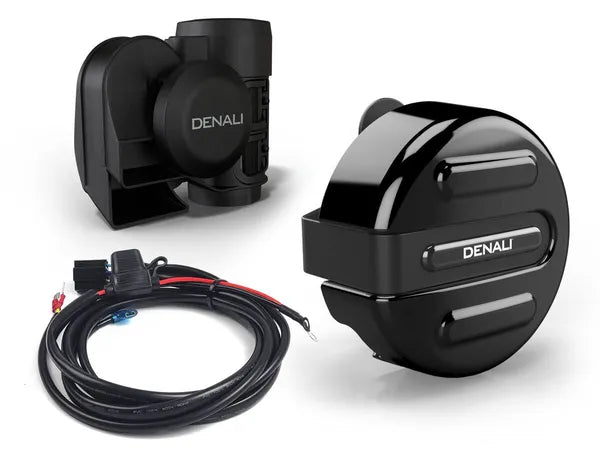 Denali SoundBomb V-Twin Dual-Tone Air Horn with Cover