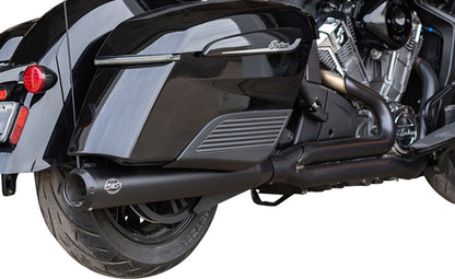Exhaust Qualifier 2:1 Black Ra