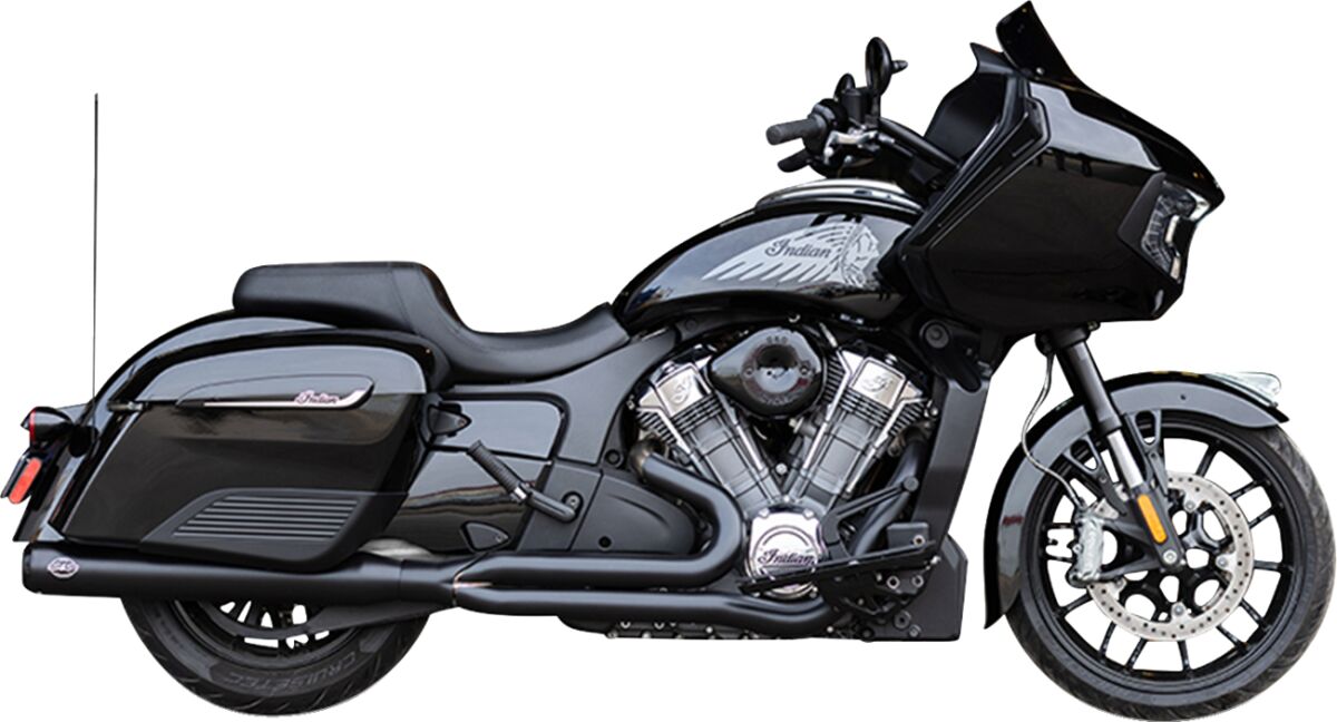 Exhaust Qualifier 2:1 Black 49