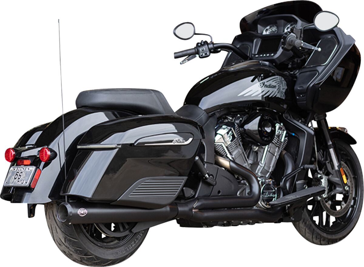 Exhaust Qualifier 2:1 Black 49