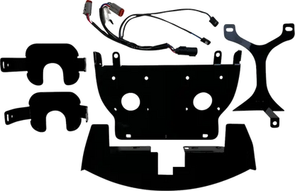 Custom Dynamics Shark Demon LED Twin Headlight Kit for New Gen Road Glide