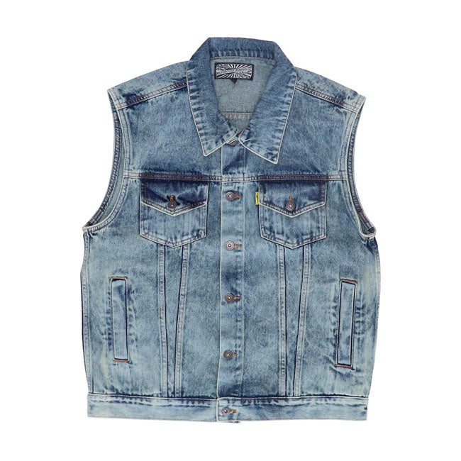MCS denim vest