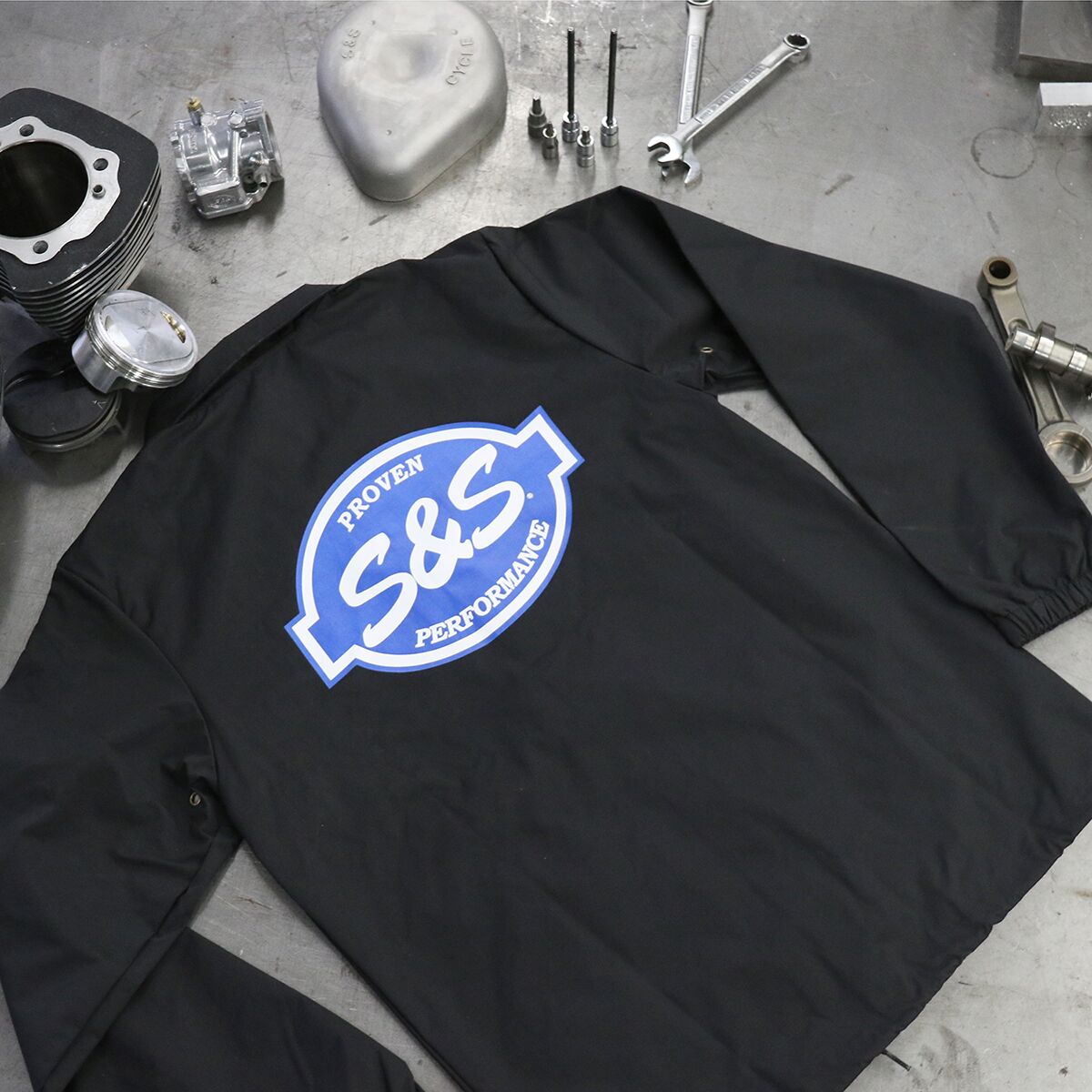 JACKET BLACK S