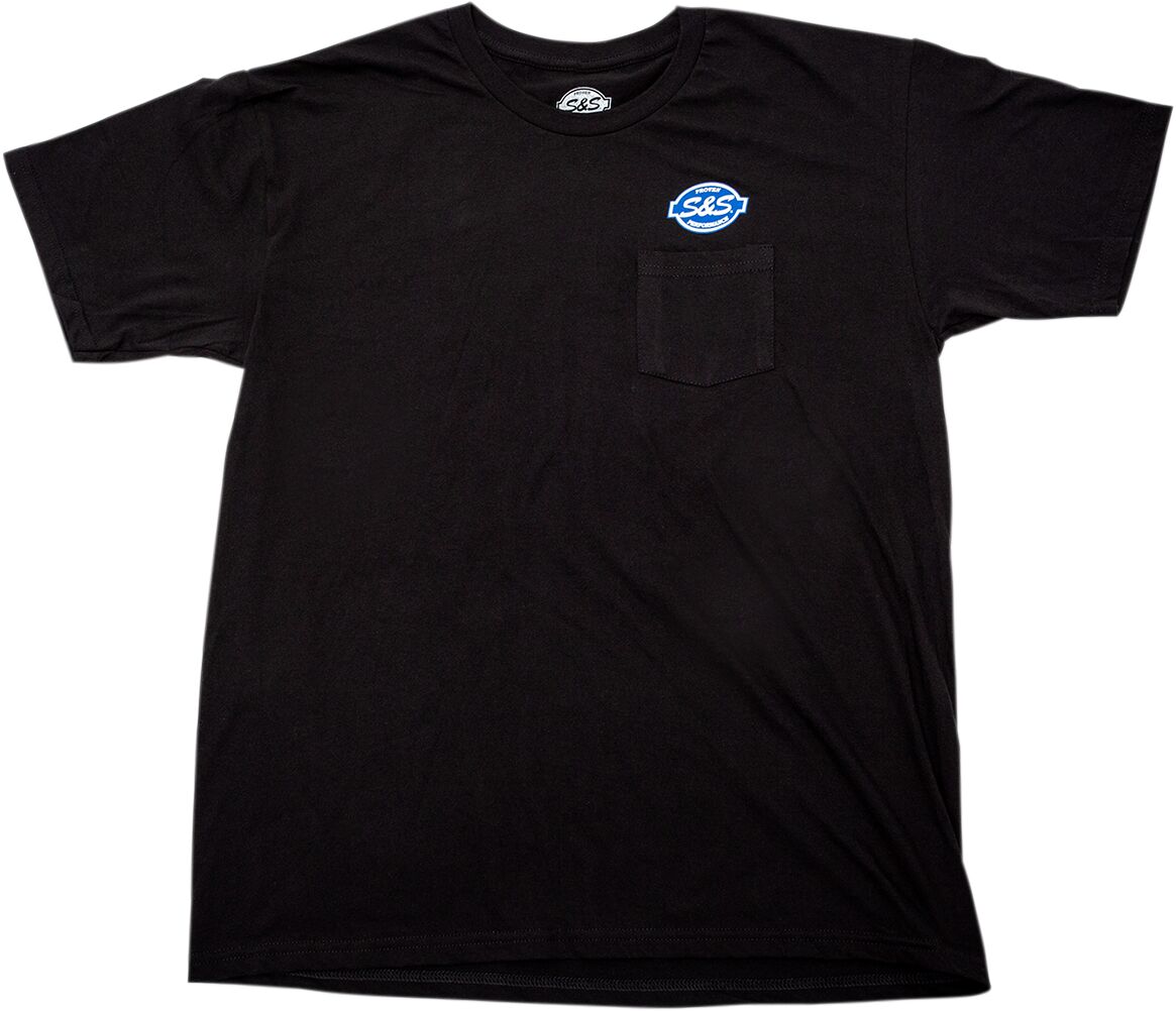 TEE SHIRT S&S POCKET BK S