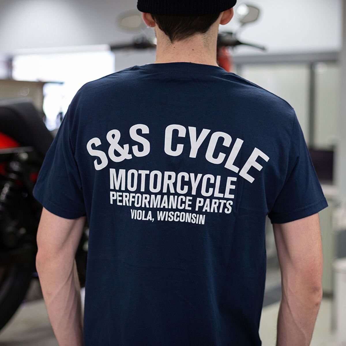 TEE SHIRT S&S NAVY S