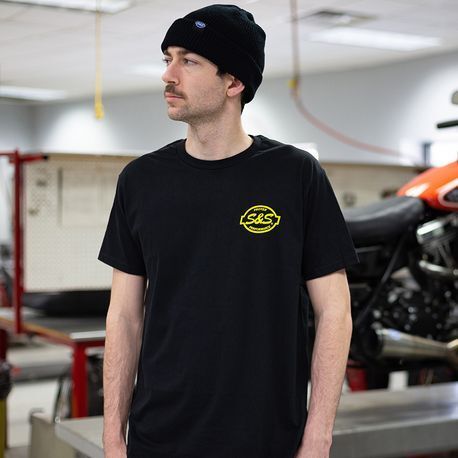 TEE SHIRT S&S BLACK S