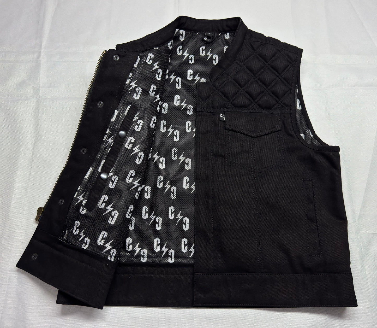 CSD Club Cut Denim Vest