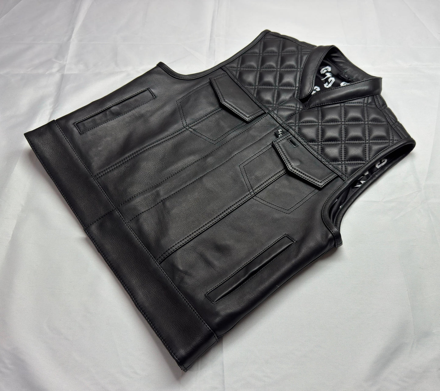 CSD Club Cut Leather Vest