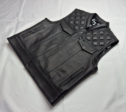CSD Club Cut Leather Vest