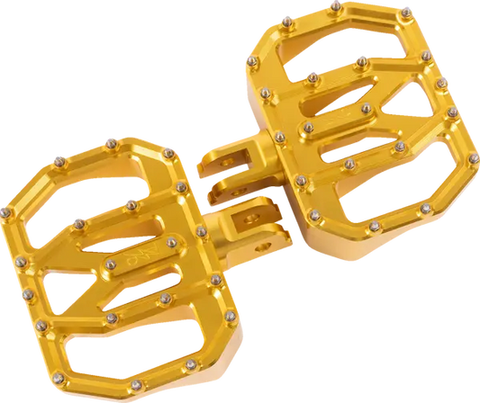 Thrashin Supply Aggressor Mini Floor Boards - M8 Softail Front