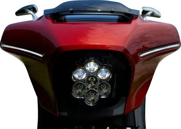 Custom Dynamics Shark Demon LED Headlight Kit for New Gen Street Glide