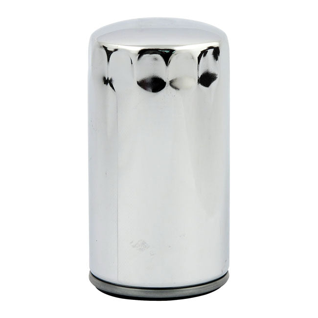 MCS, spin-on oil filter. Magnetic, chrome