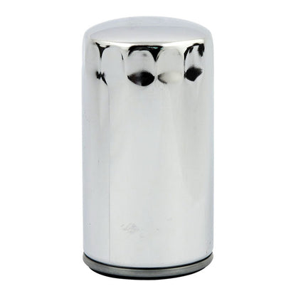 MCS, spin-on oil filter. Magnetic, chrome