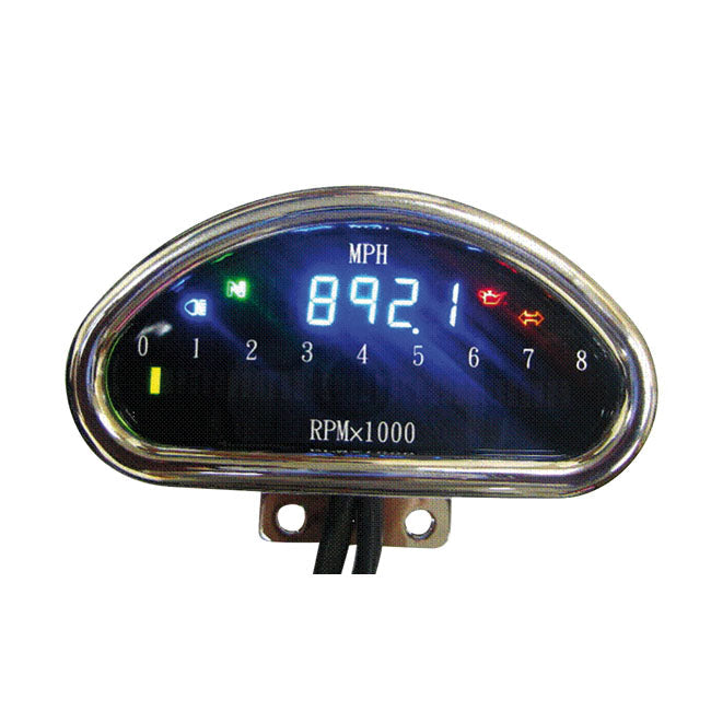 Electronic cnc aluminum speedometer (mph)