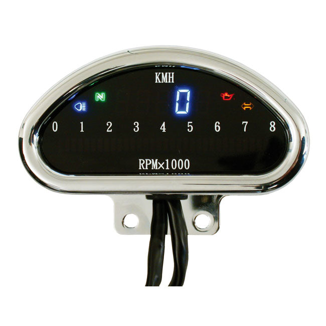 Electronic cnc aluminum speedometer (kmh)