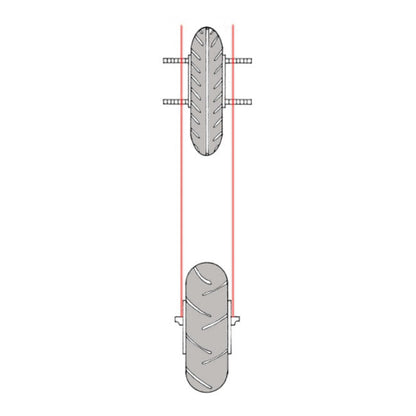 B.A.T. (Bike Alignment Tool) laser alignment